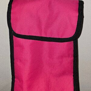 Pink Soft Travel Lunch Bag